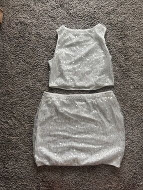 NWOT SHEIN sequence skirt set
